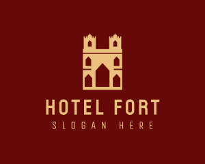 Palace Fort Cathedral logo design