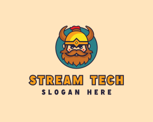 Streamer - Barbarian Gaming Streamer logo design