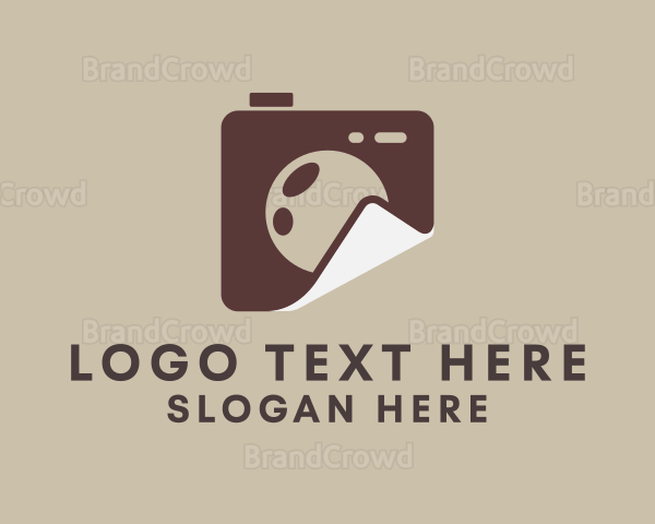 Camera Picture Fold Logo