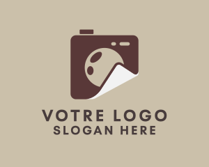 Photo - Camera Picture Fold logo design