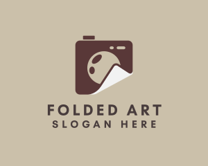 Camera Picture Fold logo design