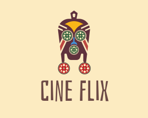 Movie - African Movie Cinema logo design