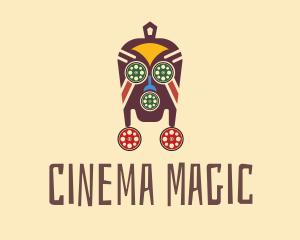 Movie - African Movie Cinema logo design