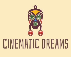 African Film Reel logo design