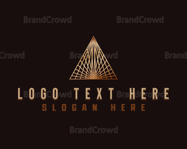 Triangle Deluxe Pyramid Logo