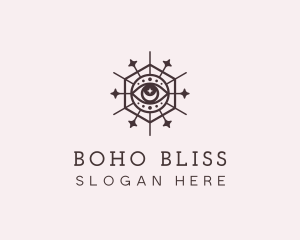 Spiritual Bohemian Eye logo design