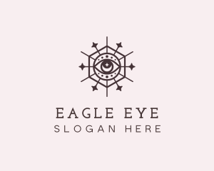 Spiritual Bohemian Eye logo design