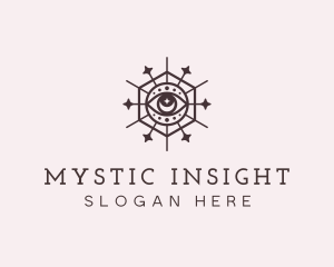 Spiritual Bohemian Eye logo design