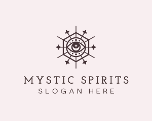 Spiritual Bohemian Eye logo design