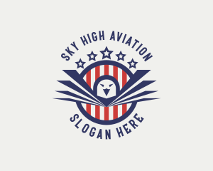 Aviation - Eagle Wings Aviation logo design