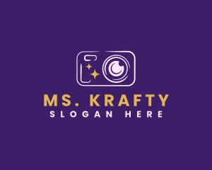 Camera Lens Photography Logo