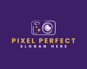 Slr - Camera Lens Photography logo design