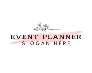 Event Planner Floral Logo