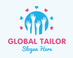 Global Humanitarian Foundation logo design