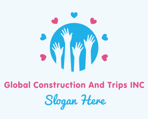 Global Humanitarian Foundation logo design