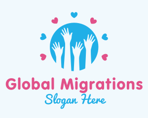 Global Humanitarian Foundation logo design