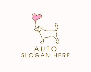 Dog Love Veterinary Logo