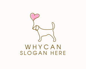 Dog Love Veterinary Logo