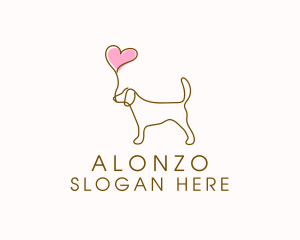 Dog Love Veterinary logo design