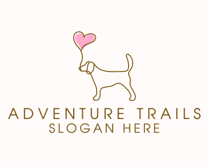 Dog Love Veterinary logo design