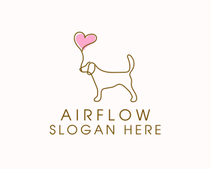 Dog Love Veterinary logo design