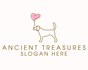 Dog Love Veterinary logo design