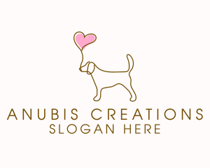 Dog Love Veterinary logo design