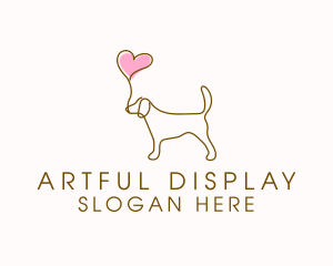 Dog Love Veterinary logo design