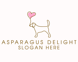 Dog Love Veterinary logo design