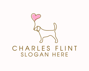 Dog Love Veterinary logo design