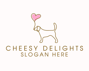 Dog Love Veterinary logo design