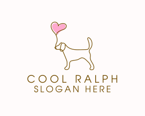 Dog Love Veterinary logo design