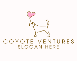 Dog Love Veterinary logo design