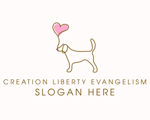 Dog Love Veterinary logo design