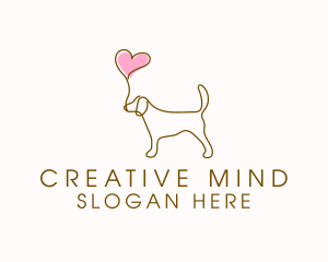 Dog Love Veterinary logo design