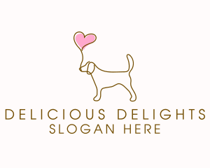 Dog Love Veterinary logo design