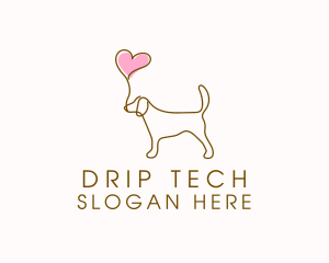 Dog Love Veterinary logo design