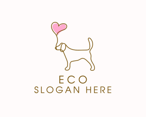 Hound - Dog Love Veterinary logo design