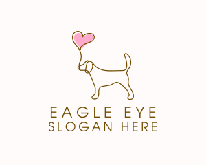 Dog Love Veterinary logo design