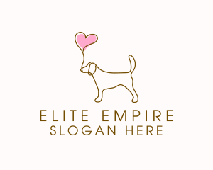 Dog Love Veterinary logo design