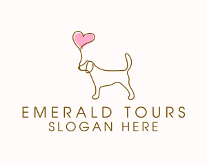 Dog Love Veterinary logo design