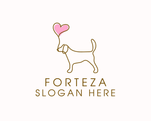 Dog Love Veterinary logo design