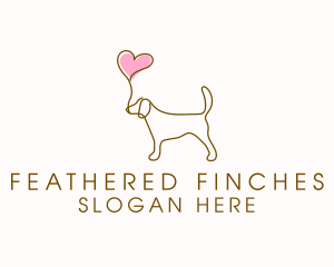 Dog Love Veterinary logo design