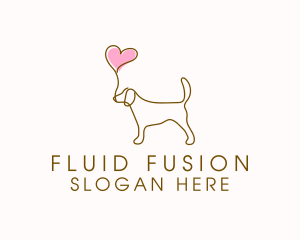 Dog Love Veterinary logo design