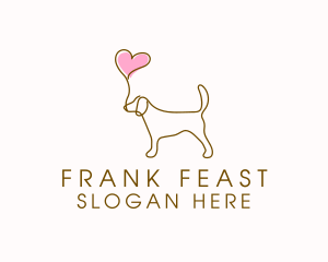 Dog Love Veterinary logo design