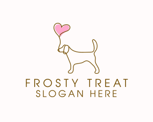 Dog Love Veterinary logo design