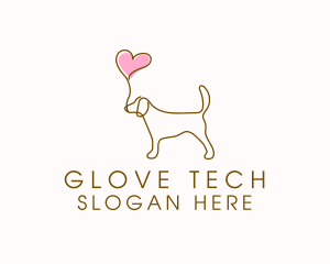 Dog Love Veterinary logo design