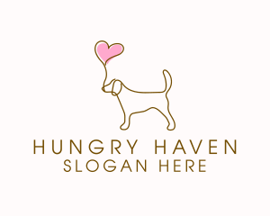 Dog Love Veterinary logo design