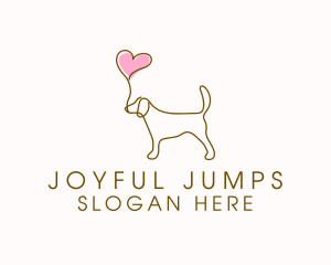 Dog Love Veterinary logo design