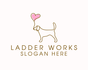 Dog Love Veterinary logo design